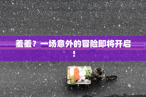 羞羞？一场意外的冒险即将开启！