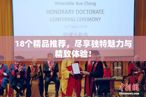 18个精品推荐，尽享独特魅力与精致体验！