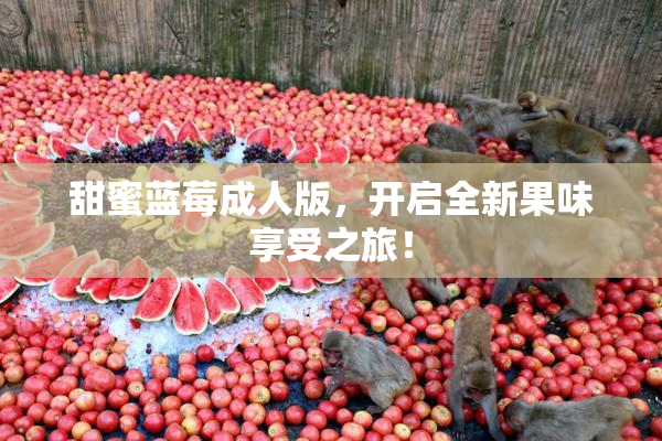 甜蜜蓝莓成人版，开启全新果味享受之旅！