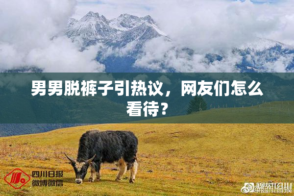 男男脱裤子引热议，网友们怎么看待？