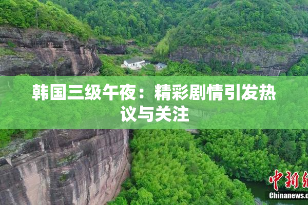 韩国三级午夜：精彩剧情引发热议与关注